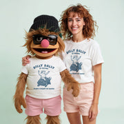 Dilly Dally by Nature – Raccoon on Turtle T-Shirt - Funky Punkies