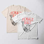 two t-shirts with the same design, including a graphic of the Statue of Liberty and the text 